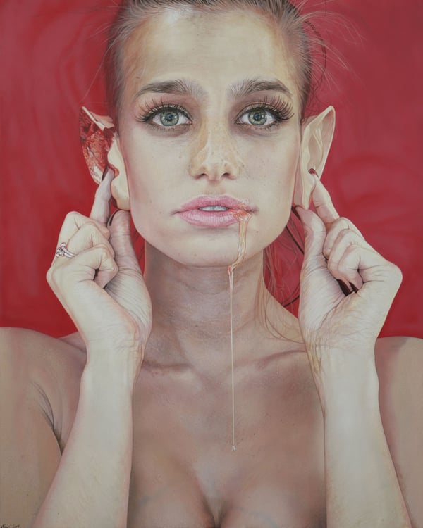 Honeybee – 2009 – 150x120cm – acrylik on canvas