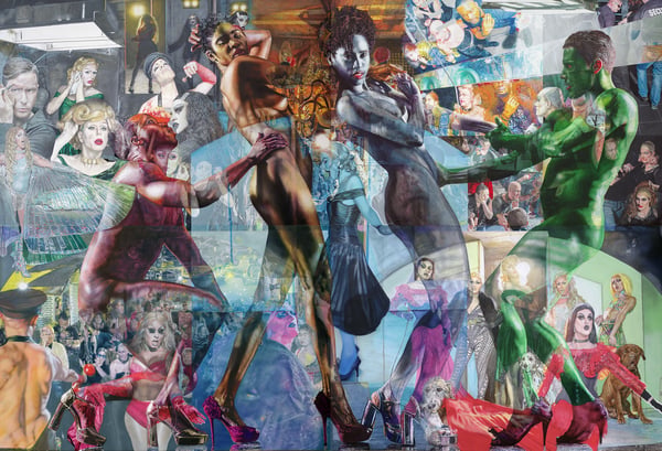 Private Apocalypse 2 (Golgota 2.0) - 2021-2022 - 460x680cm - acrylik on canvas