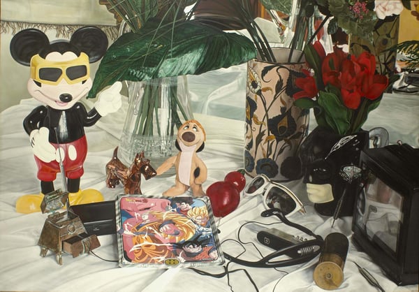 Giant still life – 2000 – 200x300cm – acrylik on canvas