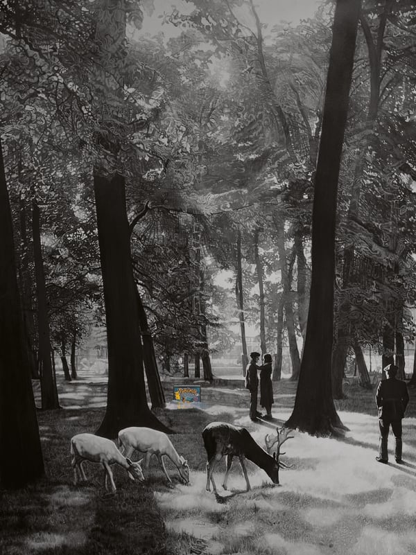Pokemon Hunter – 2000 – 200x150cm – acrylik on canvas