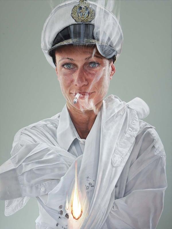 Smoking gun – 2009 – 150x200cm – acrylik on canvas