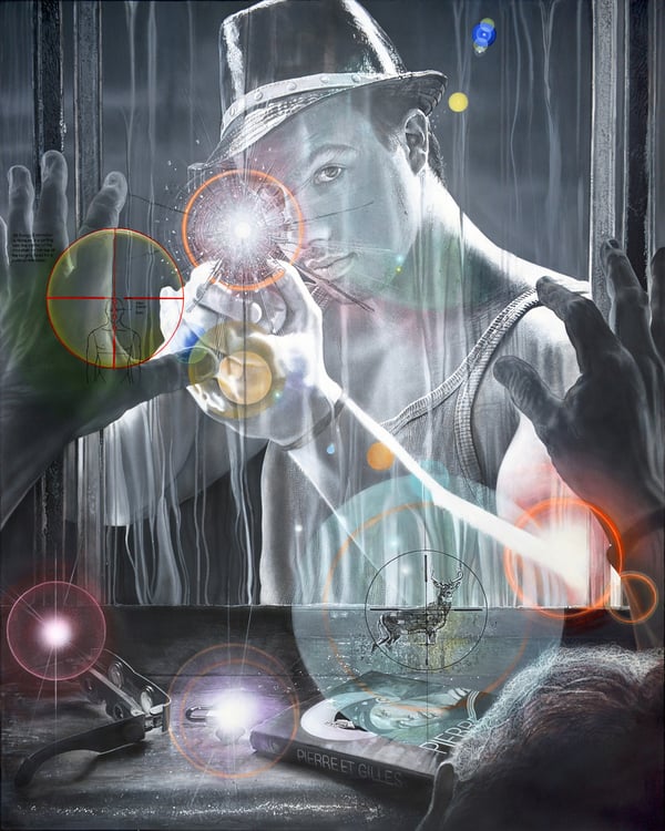 Hitman – 2015 – 150X120cm – acrylik on canvas