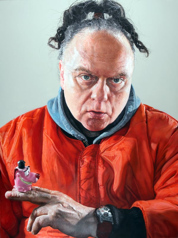 Self portrait – 2010 – 200x150cm – acrylik on canvas