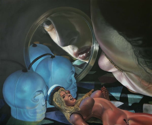 I still don’t know, who the fuck am I? – 2005 – 115x95cm – acrylik on canvas