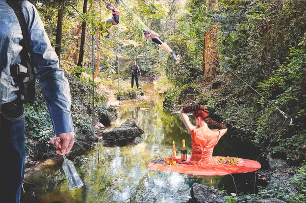 Don’t kill the waterlily! – 2014 – 200x300cm – acrylik on canvas