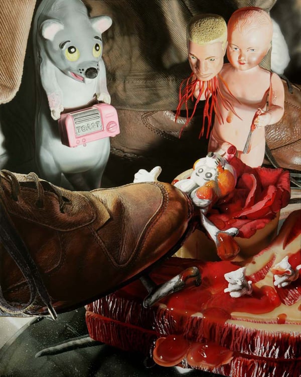 Oops!!! – 2007 – 120x150cm – acrylik on canvas