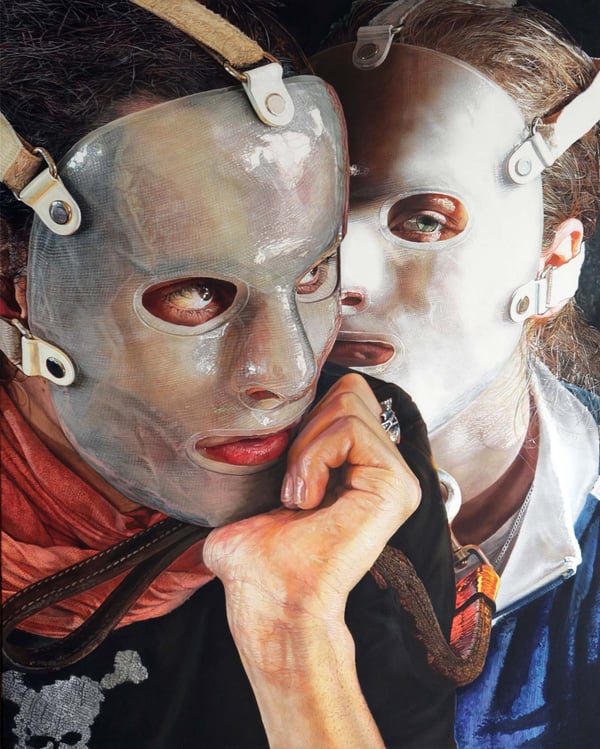 Whisper – 2009 – 150x120cm – acrylik on canvas